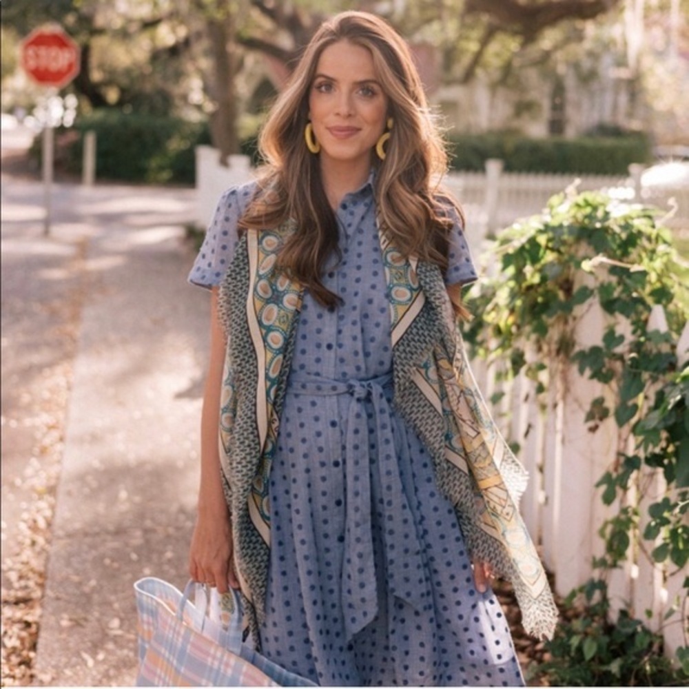 Gal Meets Glam Chambray Shirtdress